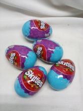 Lot of 5 Original Skittles Hard Candy 1.6oz Eggs