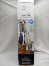 Mainstays 28.5”Wx28.5”Dx69-73.5”H Adjustable 6-Arm Drying Rack