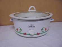 Large Oval Rival Crockpot w/ Lift Out Liner