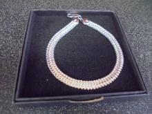 Beautiful Ladies 7in Sterling Silver Bracelet
