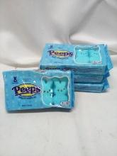 4 Packs of 4 Peeps Marshmallow Bunnies- Original Blue