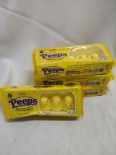 4 Packs of 5 Peeps Marshmallow Chicks- Original Yellow