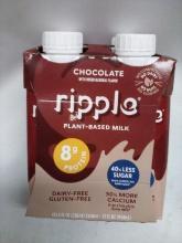 Ripple Dairy-Free, Gluten Free plant based milk – chocolate