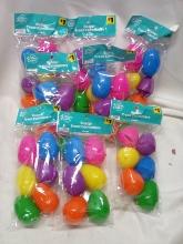 8 Packs of 6 Large Easter Treat Containers
