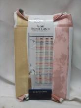 72”x72” Mainstays Fabric Shower Curtain