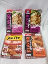 4 House Autry Flavor Expressions Breading Mix- Garlic Parm., Sweet Thai Chili