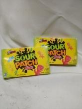 2 Boxes of Sour Patch Kids Soft&Chewy Candy