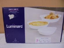 Luminarc 3pc Smart Cuisine Baking Dish Set