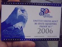 2006 United States Mint 50 State Quarters Proof Set