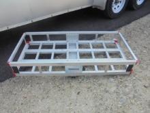Like New Aluminum Hitch Carrier