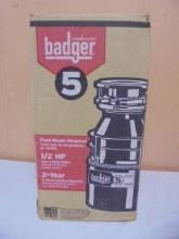 Brand New Badger 1/2HP Insinkerator Food Waste Disposer