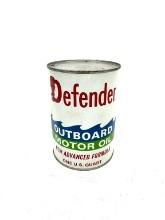Defender Outboard Motor Oil 1 Quart Can
