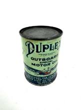 Duplex Outboard Special Motor Oil 8 Oz Can
