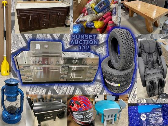 ONLINE TIMED AUCTION 112