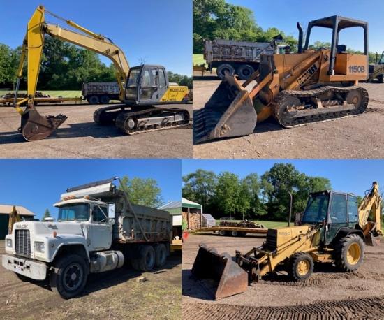 Bouch Excavating Equipment Auction