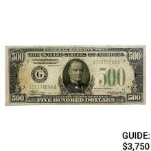 1934-A $500 FRN