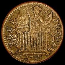 1783 Georgius Triumpho Washington Copper Colonial