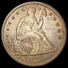1859-O Seated Liberty Dollar CLOSELY UNCIRCULATED