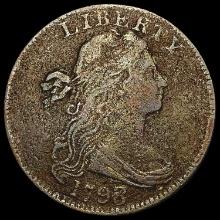 1798/7 Hairstyle 1 S-152 Draped Bust Large Cent NI
