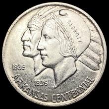 1937 Arkansas Half Dollar CHOICE BU