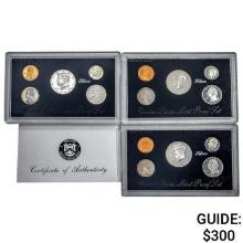 1995 Silver PR Sets (15 Coins)
