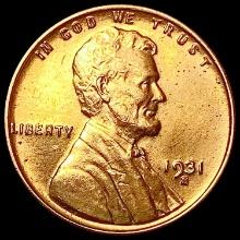 1931-S RED Wheat Cent UNCIRCULATED