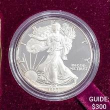 1987-S Silver Eagle