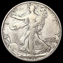 1917 Walking Liberty Half Dollar CLOSELY UNCIRCULATED