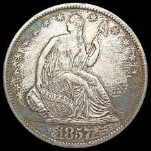 1857-O Seated Liberty Half Dollar CLOSELY UNCIRCULATED