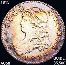 1815 Capped Bust Quarter CHOICE AU