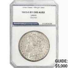 1903-S Morgan Silver Dollar DGS AU53 VAM 8
