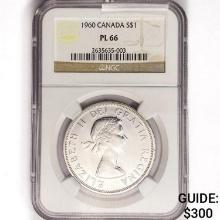 1960 Canada Silver Dollar NGC PL66