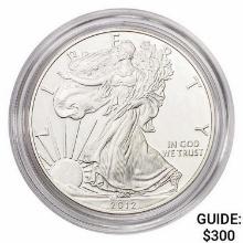 2012-W Silver Eagle