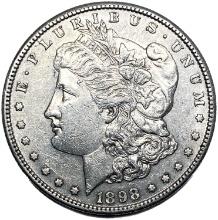 1898-S Morgan Silver Dollar CHOICE AU