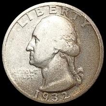 1932-S Washington Silver Quarter LIGHTLY CIRCULATED