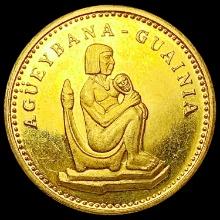 1970 Puerto Rico Gold Medallion 0.2575oz UNCIRCULATED