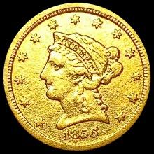 1856-O $2.50 Gold Quarter Eagle LIGHTLY CIRCULATED