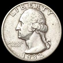 1932-S Washington Silver Quarter NEARLY UNCIRCULATED