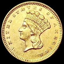 1860 Rare Gold Dollar UNCIRCULATED