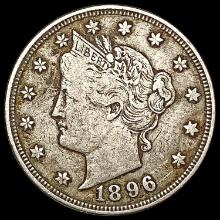1896 Liberty Victory Nickel LIGHTLY CIRCULATED