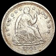 1841 Seated Liberty Half Dime NEARLY UNCIRCULATED