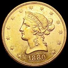 1880-S $10 Gold Eagle UNCIRCULATED