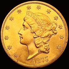 1875-S $20 Gold Double Eagle