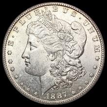 1887-S Morgan Silver Dollar CHOICE AU