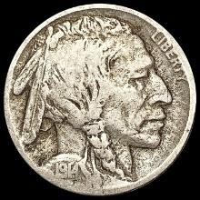 1914-D Buffalo Nickel LIGHTLY CIRCULATED
