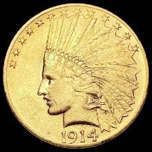 1914 $10 Gold Eagle UNCIRCULATED