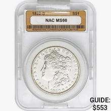 1880-S Morgan Silver Dollar NAC MS66