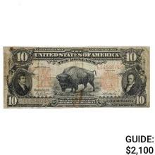 FR. 119 1901 $10 TEN DOLLARS BISON LEGAL TENDER UNITED STATES NOTE
