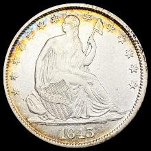1843-O Seated Liberty Half Dollar NEARLY UNCIRCULATED