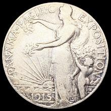 1915-S Panama-Pacific Half Dollar NEARLY UNCIRCULATED